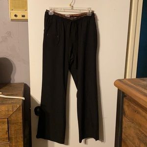 Black HeartSoul scrub pants, large size